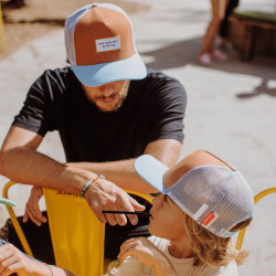 Casquette éco-responsable - Hello Hossy - Mini Lake - papa garçon