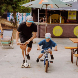 Casquette éco-responsable - Hello Hossy - Road Trip - papa garçon vélo