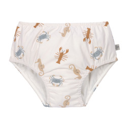 Maillot de bain couche LASSIG - Animaux de la mer / Blanc