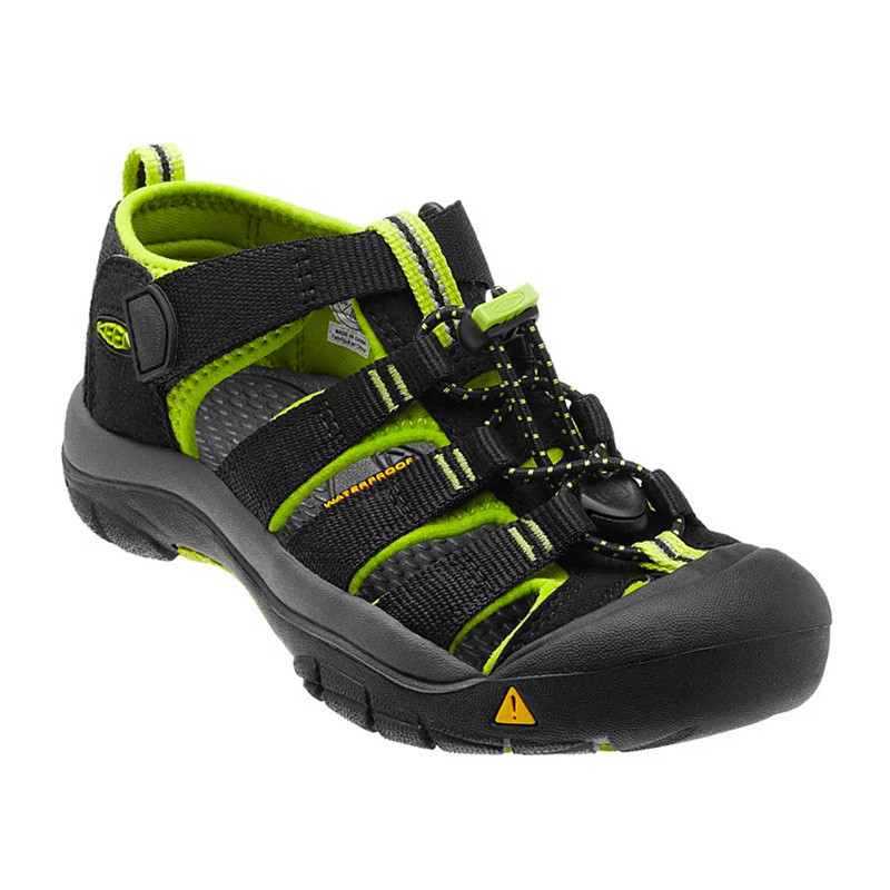 Sandales de randonnée enfant - Keen Newport H2 - Black / Lime