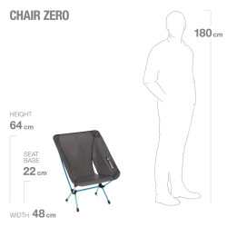Chair Zéro d'Hélinox - Chaise pliante de randonnée - sand
