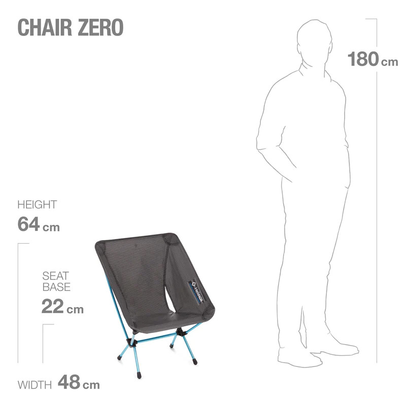 Chaise de randonnée ultra légère Chair Zéro d'Helinox