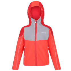 Veste softshell Acidity de Regatta - Fiery Coral / Dapple