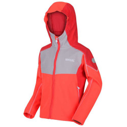 Veste softshell Acidity de Regatta - Fiery Coral / Dapple