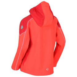 Veste softshell Acidity de Regatta - Fiery Coral / Dapple