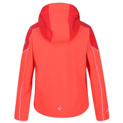 Veste softshell Acidity de Regatta - Fiery Coral / Dapple