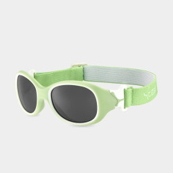 Lunettes de soleil bébé sans branche Katchou de Cébé - Pastel Green White