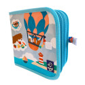 Cahier Jaq Jaq Bird - Montgolfière - Cahier réutilisable