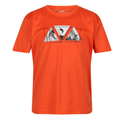 Tee-shirt respirant Alvarado - Regatta - Blaze Orange