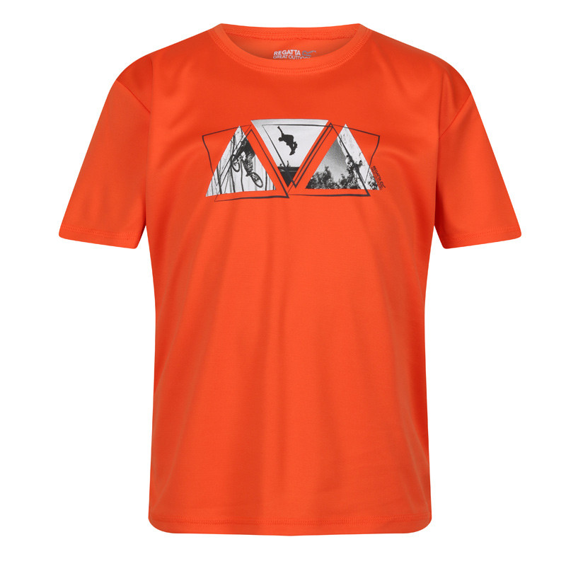 Tee-shirt respirant Alvarado - Regatta - Blaze Orange