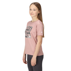 Tee-shirt respirant Alvarado - Regatta - Dusky Rose fille