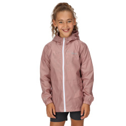 Veste de pluie imperméable compacte et pliable - Pack it - Regatta - Dusky Rose fille