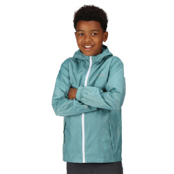 Veste de pluie imperméable compacte et pliable - Pack it - Regatta - Bristol Blue enfant