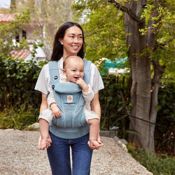 Ergobaby Omni Breeze - Noir Onyx porte bébé papa