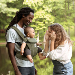 Ergobaby Omni Breeze - Noir Onyx porte bébé papa