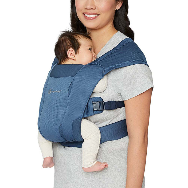 Ergobaby Embrace Soft air mesh - Bleu Maman