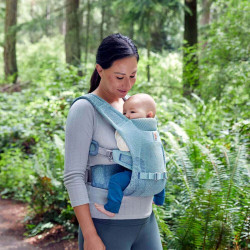 Ergobaby Aerloom - Bleu givré - maman nature