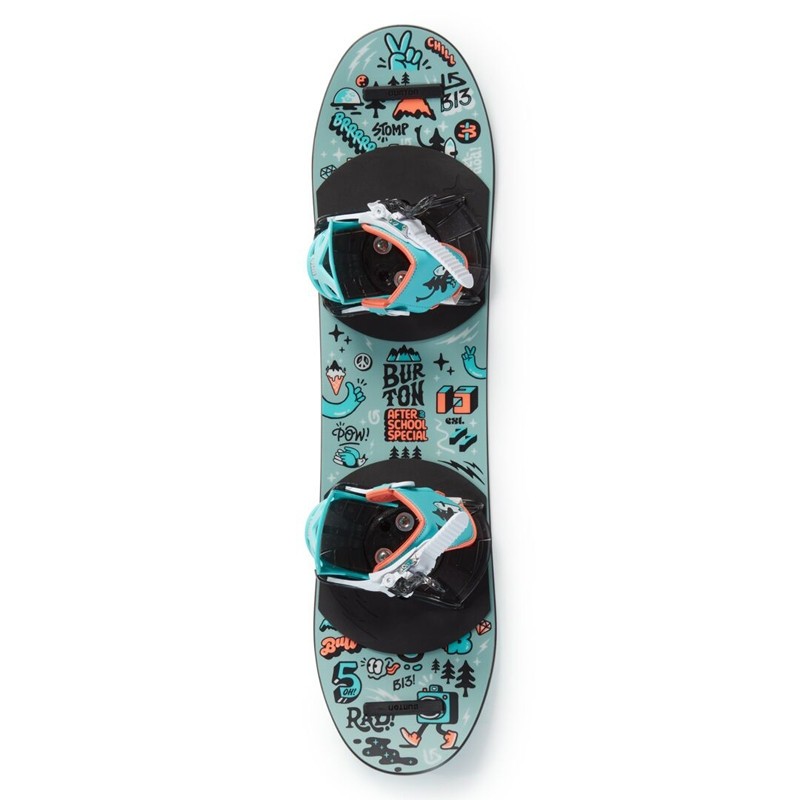 Burton After School - Pack Snowboard + Fixations Enfant