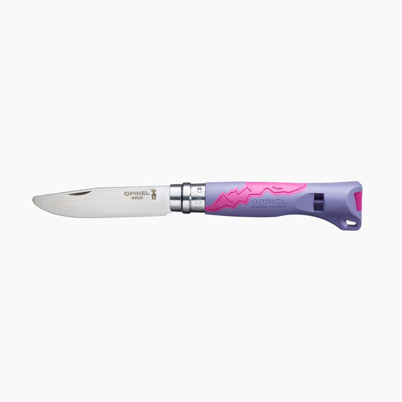 Couteau Outdoor Junior N°7 - Opinel - Parme Fushia