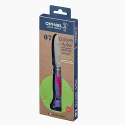 Couteau Outdoor Junior N°7 - Opinel - Parme Fushia