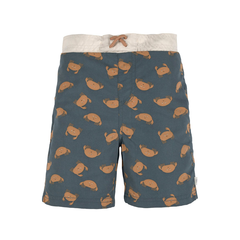 Short de bain enfant anti-UV - Lassig - Crabes bleu