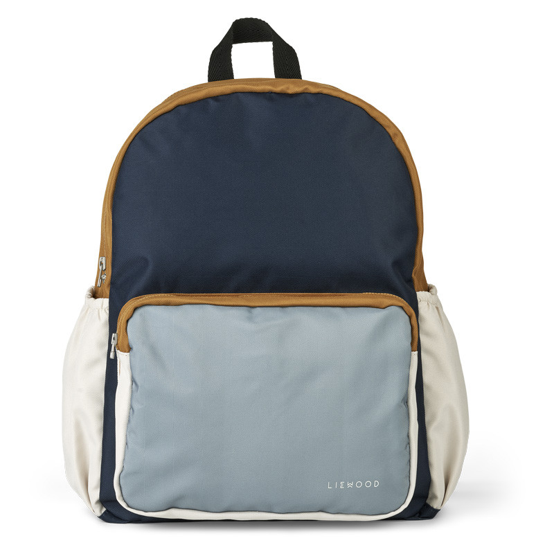 Sac à dos Liewood - James School Backpack - Midnight navy / Sea blue