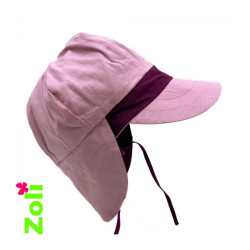 Chapeau de soleil bébé et enfant de Zoli - Vin uni