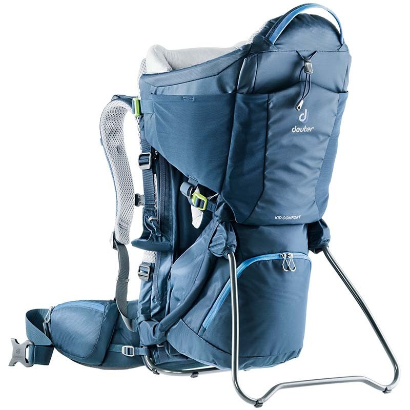 Porte-bébé Kid Comfort + protection soleil DEUTER - bleu, Puériculture