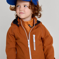 Veste softshell Vantti - Reima - Cinnamon Brown garcon