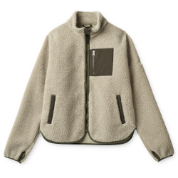 Polaire femme sherpa Nelson Liewood Pecan/ Sandy mix
