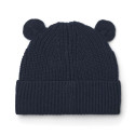Bonnet bébé en laine mérinos Miller - Liewood - Midnight Navy