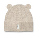 Bonnet bébé en laine mérinos Miller - Liewood - Sandy melange