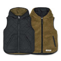 Veste sans manches réversible Diana - Liewood - Khaki Black Mix
