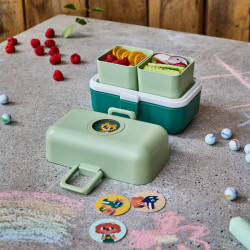 Bento enfant par Monbento - Vert Forest