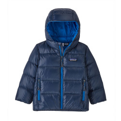 Doudoune enfant Baby Down Sweater Hoody de Patagonia - Bleu