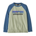 Sweat enfant Patagonia - K's LW Crew Sweatshirt - Salvia Green