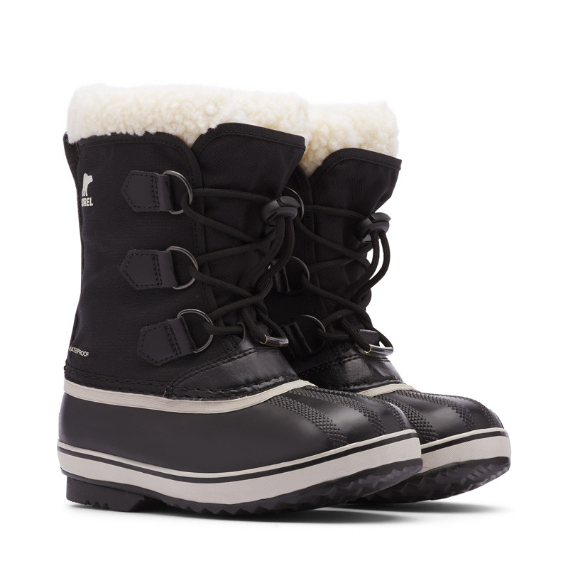 Botte neige enfant Sorel Yoot Pac Nylon - Black