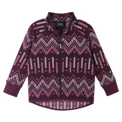 Veste polaire Ornament - Reima - Deep Purple