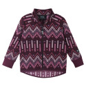 Veste polaire Ornament - Reima - Deep Purple