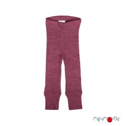 Legging en laine évolutif de Manymonths - Dark Cerise