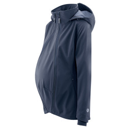 Veste de portage softshell Mamalila - Bleu Marine