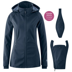 Veste de portage softshell Mamalila - Bleu Marine