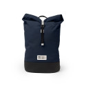 Sac à dos roll-top Wanaka - MeroMero - Navy Blue/Cream