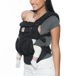 Ergobaby Omni 360 Cool air mesh - Noir ventre