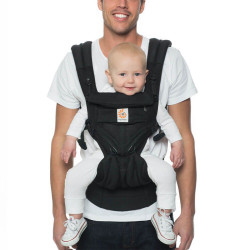 Ergobaby Omni 360 Cool air mesh - Noir dos