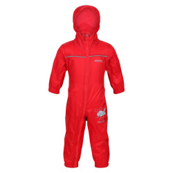 Combinaison pluie enfant - Puddle de Regatta - Rouge