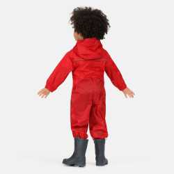 Combinaison pluie enfant - Puddle de Regatta - Rouge