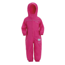 Combinaison pluie enfant - Puddle de Regatta - Rose