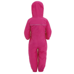 Combinaison pluie enfant - Puddle de Regatta - Rose