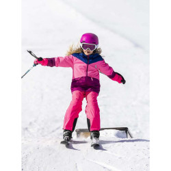Veste ski fille Lego - LWJESTED 708 - Dark Pink